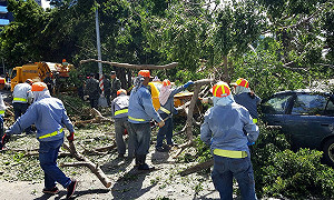 國軍增援5百人  高雄拼恢復市容景觀
