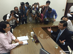 兆豐案拒被抹黑 曾銘宗赴監院遞告發書