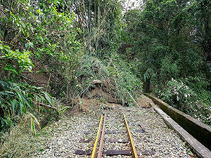 受損嚴重 台鐵宣布阿里山森鐵停駛2天