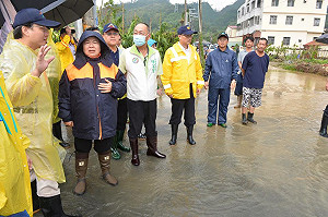 陳菊：泥漿岩地形列風災強制撤離區