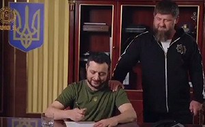 車臣「抖音部隊」演哪齣？卡德羅夫找假澤連斯基拍投降劇