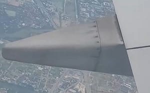 恐怖中國航班! 機翼螺絲鬆動被拍到 竟有人跳出說 : 那一圈都鬆了也沒關係