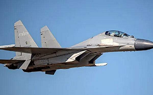 31架解放軍機擾台 一口氣24架「殲-16」逾中線延伸線