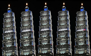 (影)｢感謝 安倍首相｣台北101點燈：台灣最需要幫忙時永遠站在身旁!