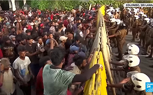 斯里蘭卡爆大規模反政府示威 抗爭者直闖官邸 傳總統已逃亡