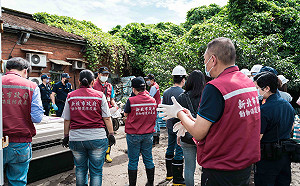 塭仔圳重劃區犬隻專案 新北動保處安置194隻及植晶片445隻