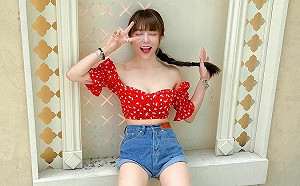 最辣海賊王！梓梓一字領「美胸包不住」 網嗨：我要當船員