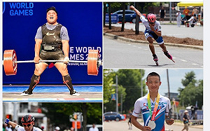 世運會佳績4銀3銅及破世界紀錄 蔡英文發文恭賀