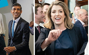 英保守黨魁首輪投票 富豪vs.海軍後備女官領先