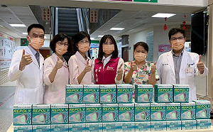 嘉義市議員黃思婷 結合民間力量捐贈嘉榮防疫物資