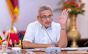 斯里蘭卡總統逃到新加坡後 遠距遞出電子辭呈