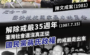 解嚴35週年 范雲：台灣還沒得到國民黨政權殘暴的真相