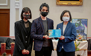 總統：未來台灣的音樂及文化創作會繼續在國際舞台發光發熱