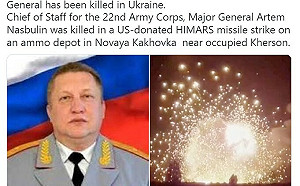 海馬斯火箭改變烏俄戰力平衡！轟爆俄軍指揮所 第12位俄國將軍陣亡