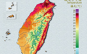 快訊》台北社子熱飆37度！9縣市高溫警戒 氣象局：東南部防焚風