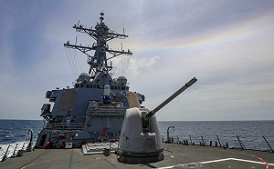 美驅逐艦19日航經台灣海峽「重申印太承諾」國防部：國軍全程掌握