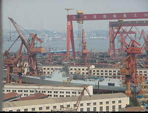 中國證實：首艘自製航空母艦開始組裝