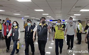 視察機場入境動線 何時放寬「0＋7」？ 王必勝：沒有時間表