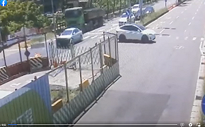 (影)林志穎自撞畫面曝光！經紀人傍晚開記者會說明最新情況