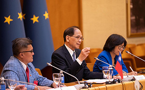 游錫堃訪立陶宛 中國跳腳稱台獨頑固分子「竄訪」： 搞台獨是死路一條