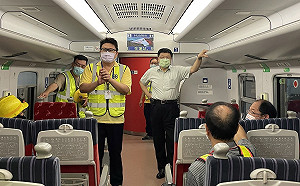 防太魯閣號事故重演！台鐵國造TSR系統完成首測：異物入侵軌道自動剎車