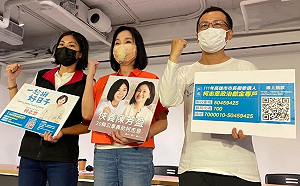 柯志恩選戰拮据 羅智強子弟兵宣布捐20輛宣傳公車力挺