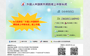 移工入國3日暨接續聘僱通報 新北勞工局8月起全面改線上申辦