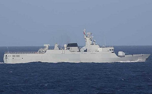 056A潛伏東岸「看完」漢光北返？日防省曝光解放軍3艦密集現身