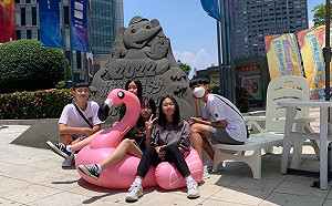 旗津黑沙玩藝節打造「動物狂歡派對」主題沙雕