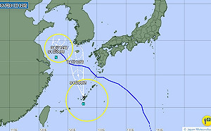 雙颱共舞影響不大！低氣壓導致全台未來3天大雨