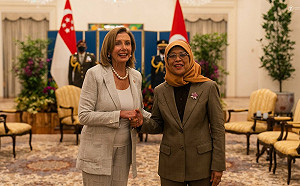 裴洛西傳今晚10:20抵台 留宿台北1晚明會蔡英文