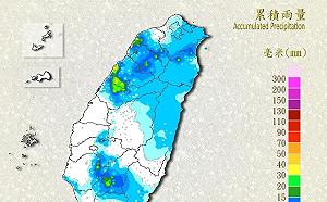 今早暴雨有感！前3名合計雨量就破300毫米