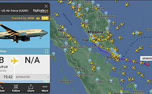 雙機障眼法? 裴洛西最新推文未提台灣 網傳專機已飛台 媒體：不確定她搭哪一架