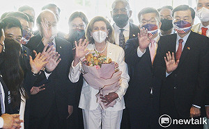 裴洛西訪台引統派鬧場 林楚茵轟「惡劣」：吃台灣米、喝台灣水 關鍵時刻卻不挺台