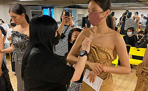 新北十三層遺址「鎏金時尚夜」 巨星名模林嘉綺、王思偉閃耀登場