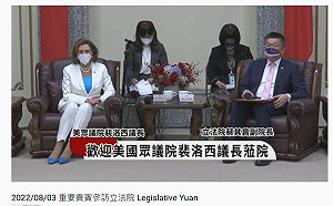 裴洛西訪立院翻譯人員引熱議 真實身分是...