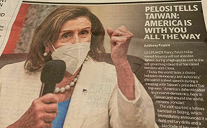 力挺台灣！范雲：英國到處都是裴洛西訪台消息