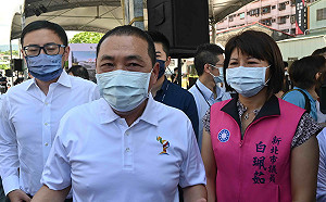 蘇貞昌視察汐東捷運4提林佳龍   廖先翔白珮茹轟淪輔選造勢大會