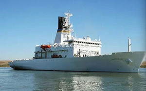 美軍在沖繩部署最強「導彈測量船」 中國研判已進入偵察陣位