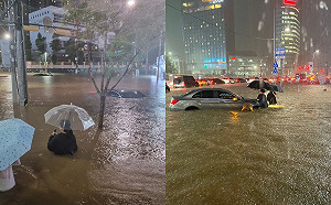 南韓首都圈降暴雨！首爾「淹水及腰」釀7死6失蹤9傷 