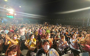 新北民俗文化資產土城大墓公中元祭典 侯友宜參拜祈福