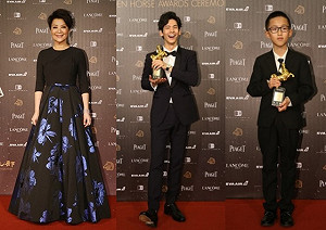 林柏宏、金燕玲分奪金馬男、女配角獎