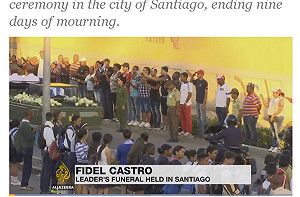 卡斯楚最後一程走完革命之路  下葬私人墓園