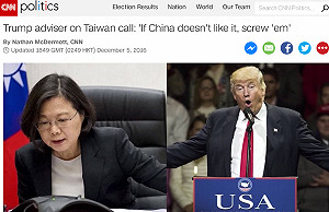 中國不爽川蔡熱線  川普經濟幕僚：管他的！