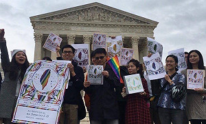 全球台灣人串連支持修民法 力挺婚姻平權