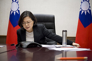 蔡英文受訪 美媒指態度低調無政策轉變