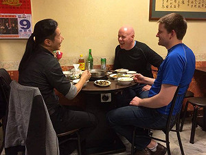 與葉望輝吃羊肉爐  林昶佐相談台美關係