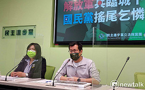 夏立言訪中 民進黨團拋「三問三要」籲抗議環台軍演