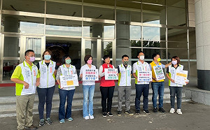 體檢南投縣親子公園 蔡培慧：若當選打造10座親子共融公園