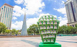 新北中元普渡發揮創意 乖乖天燈祈願觀光大發